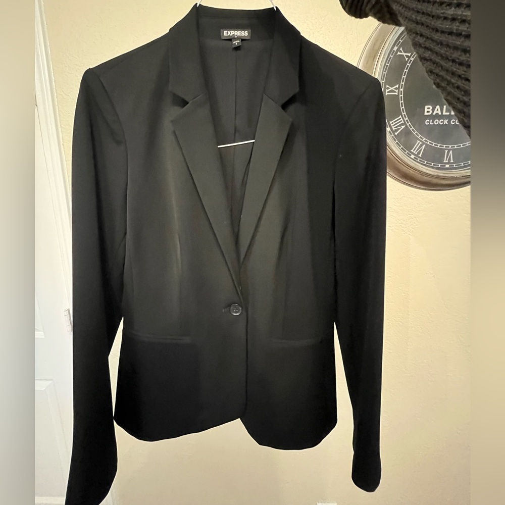 Express black blazer size 8